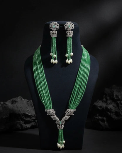 Aarvika Royale Beaded Neckpiece Zestro