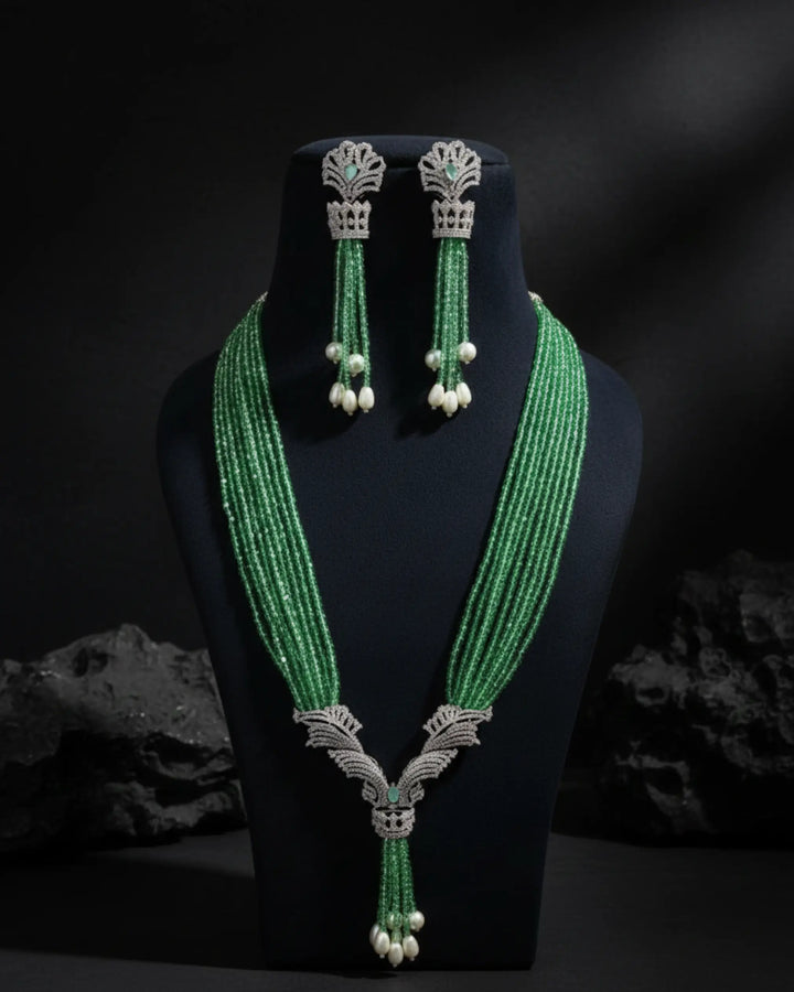 Aarvika Royale Beaded Neckpiece Zestro