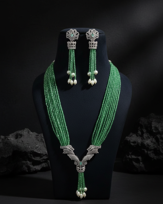 Aarvika Royale Beaded Neckpiece