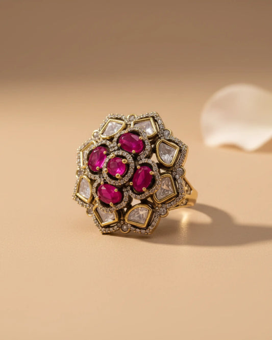 Arzoo Rosette Ring Zestro