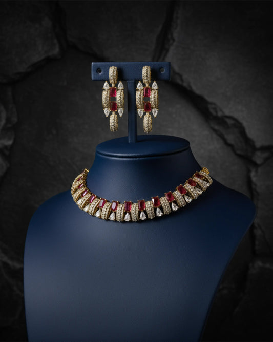 Elan Royale Necklace Set Zestro