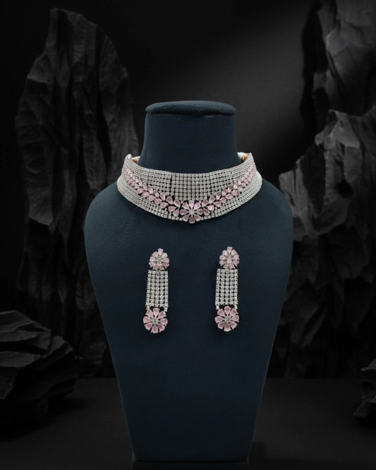 Elara Petal Necklace Set Zestro