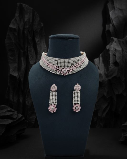 Elara Petal Necklace Set