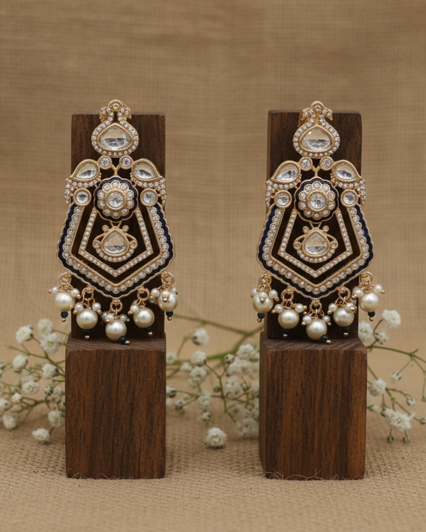 Eshita Royal Drop Earrings