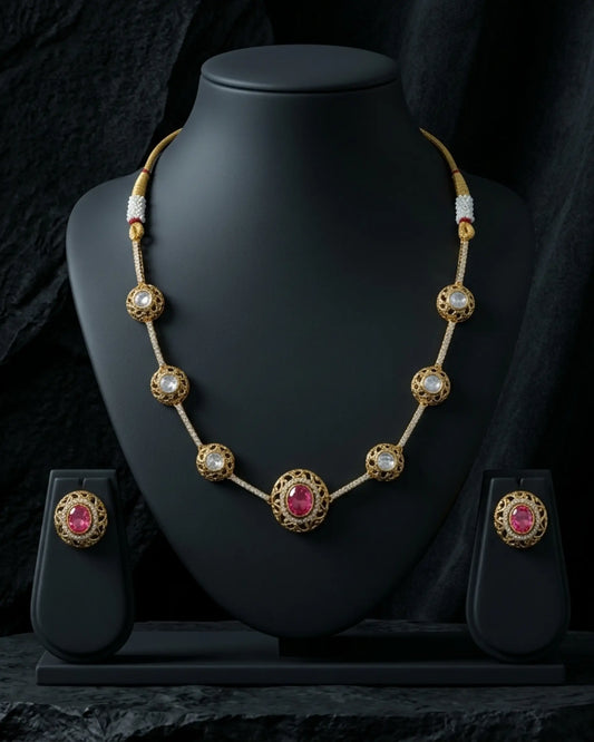 Gemstone Necklace Set Zestro