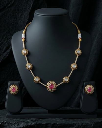 Gemstone Necklace Set Zestro