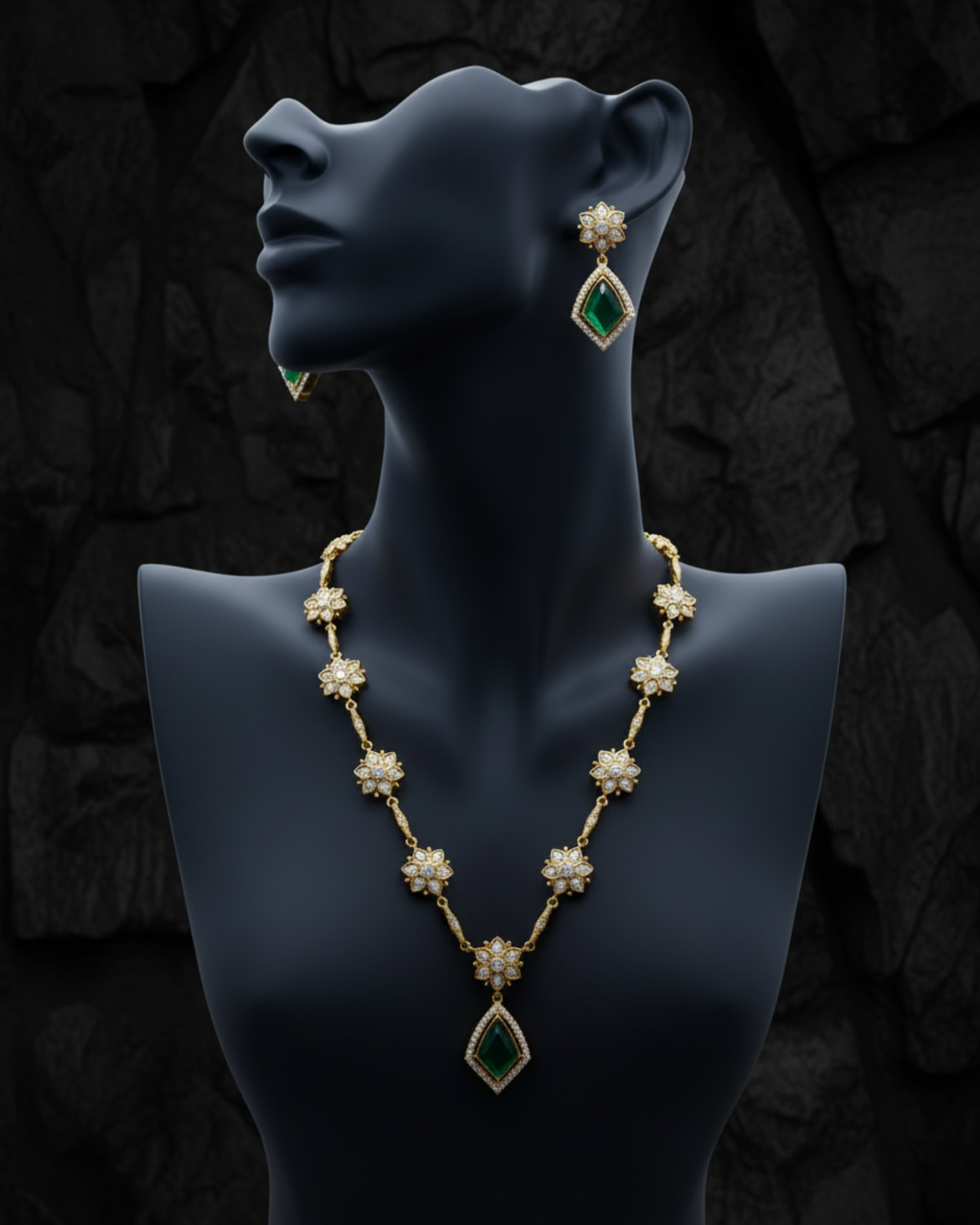 Iraa Floral Grace Necklace Set