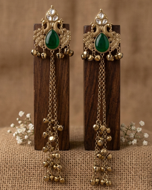 Kashmiri ghungroo Earrings