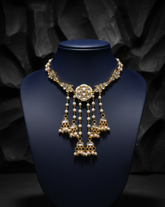 Kundan Jhoomar Choker