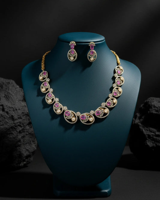 Lavanya Necklace Set Zestro