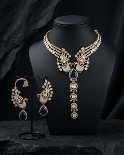 Mayurika Kundan Necklace Set