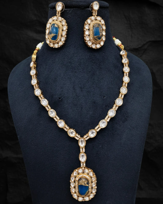 Nandini Heritage Pendant Set Zestro