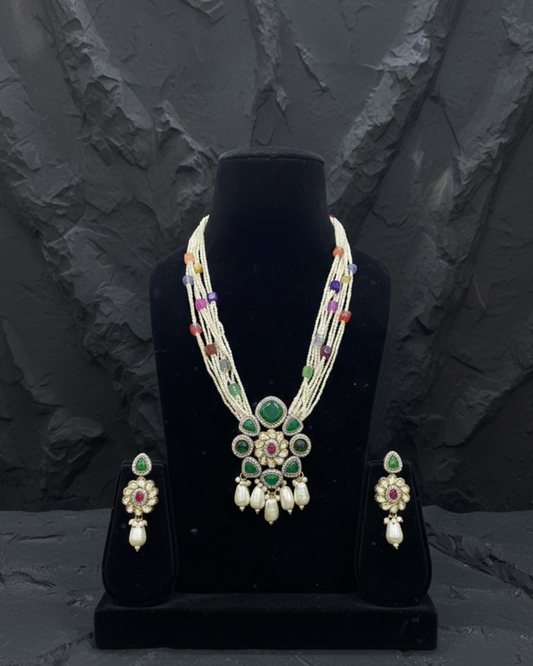 Navira Heritage Pendant Mala