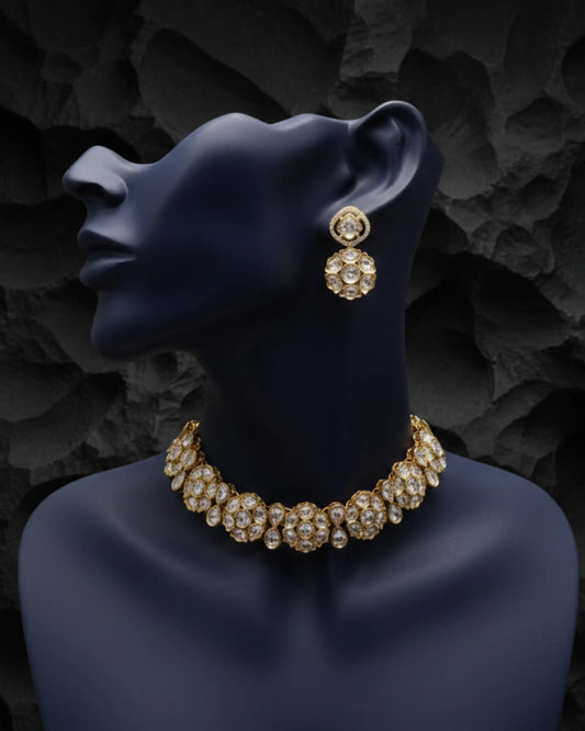 Noor Blossom Choker Set Zestro