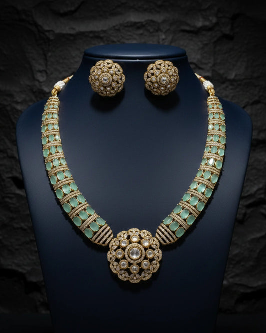 Ornate Cluster Statement Set Zestro