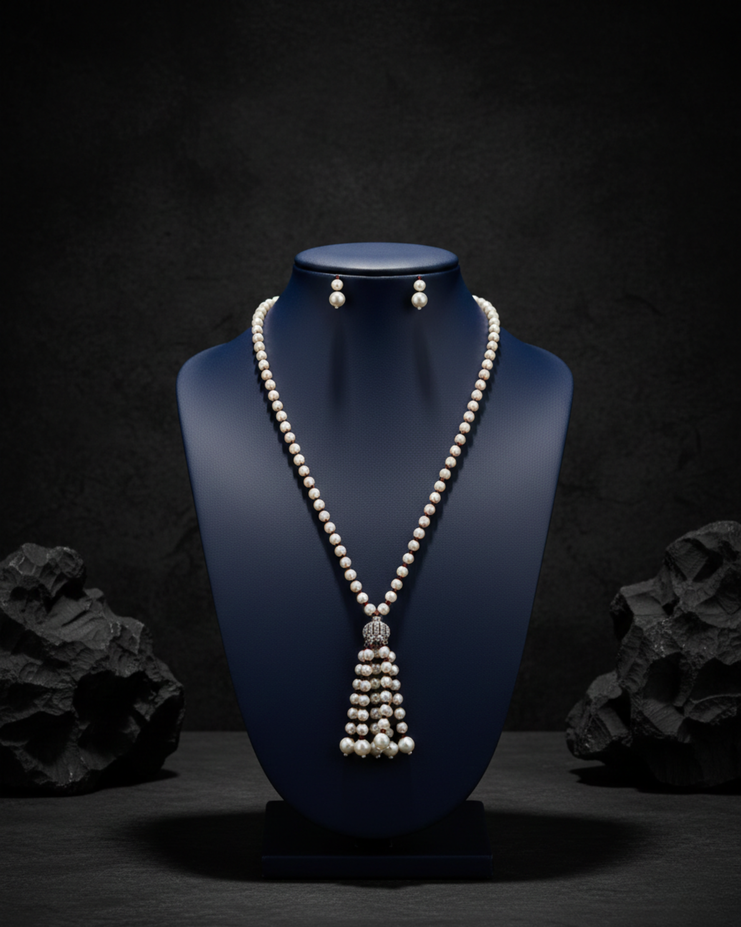 Pearl Fall Tassel Set