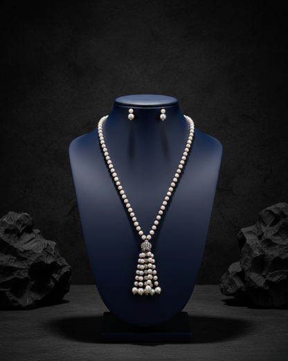 Pearl Fall Tassel Set