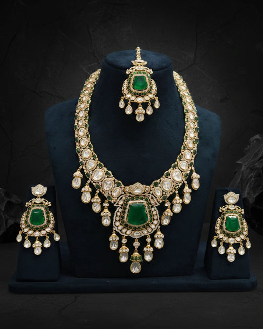 Prisha Heritage Kundan Set Zestro