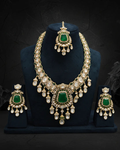 Prisha Heritage Kundan Set Zestro