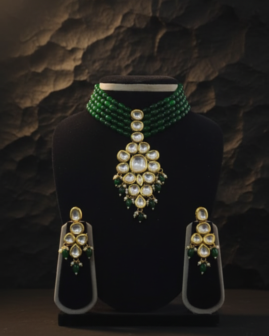 Ruhani Kundan Polki Choker