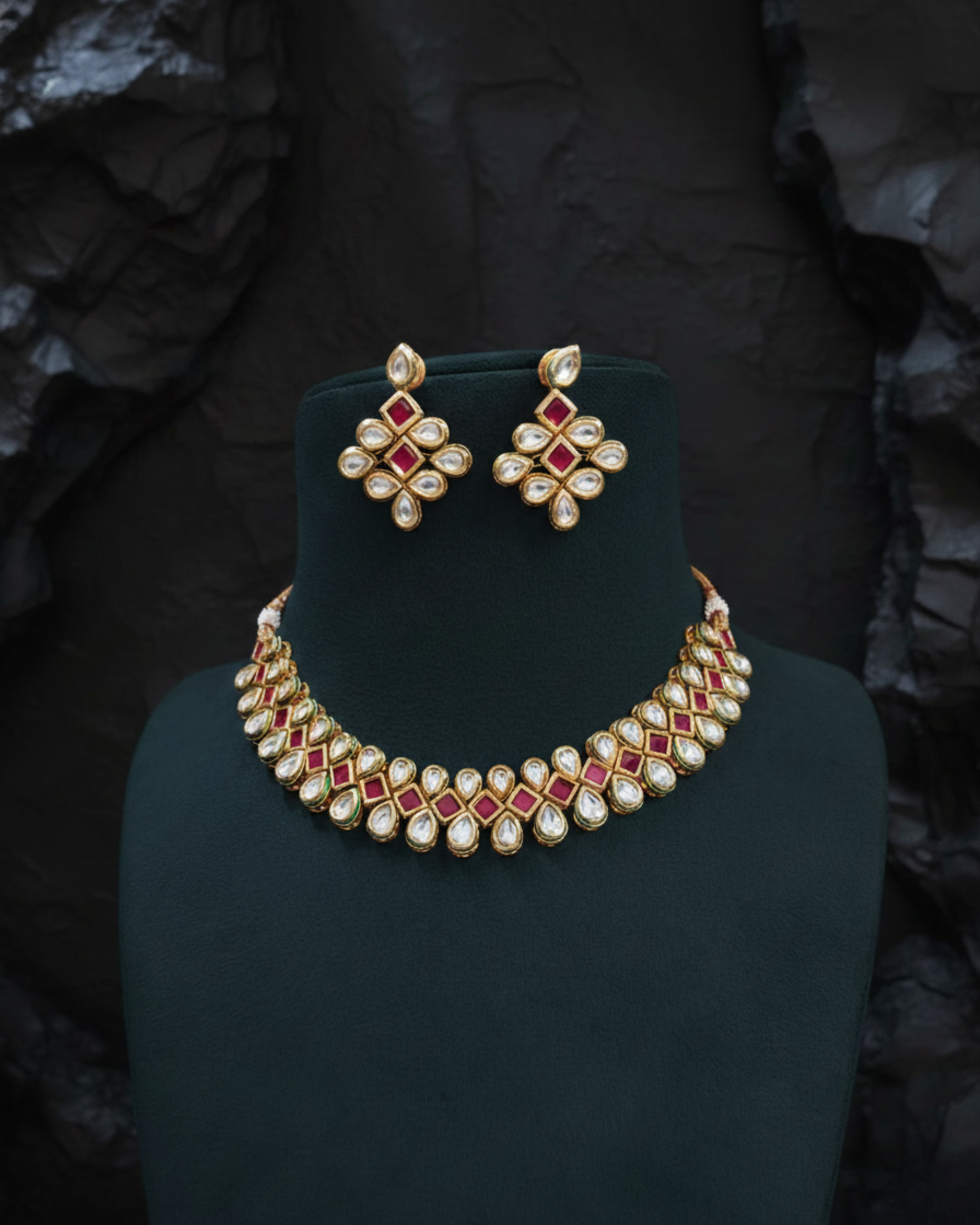 Siara Shimmer Kundan Set