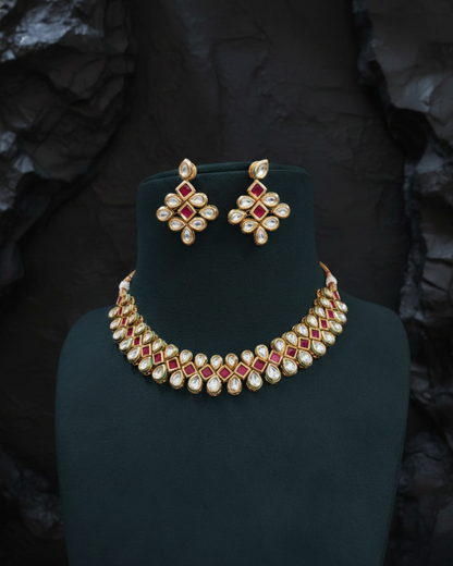 Siara Shimmer Kundan Set