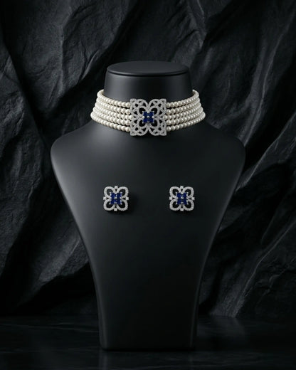 Trisha Pearl Choker Set Zestro