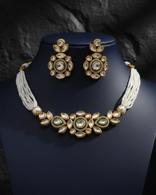 Vasudha Royale Choker Set Zestro