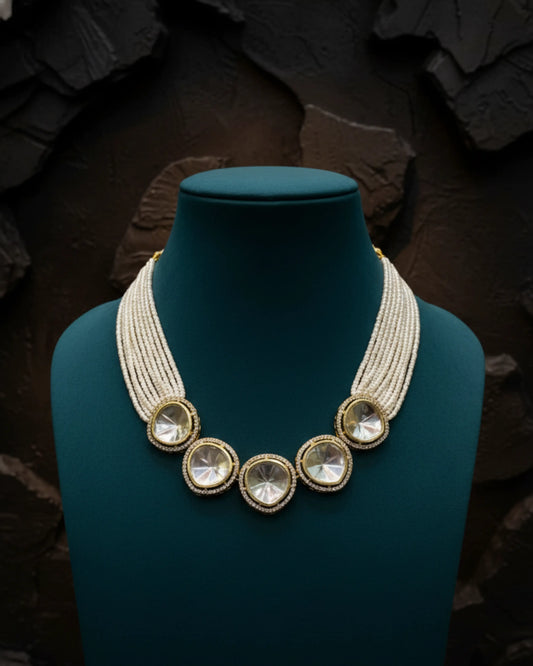 Zahra Uncut Kundan Choker Zestro