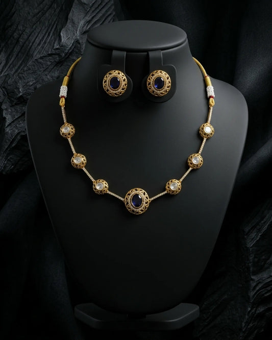 Gemstone Necklace Set Zestro