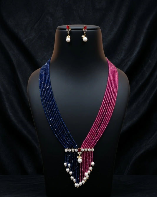 Ardhashree Dual Essence Necklace Set Zestro
