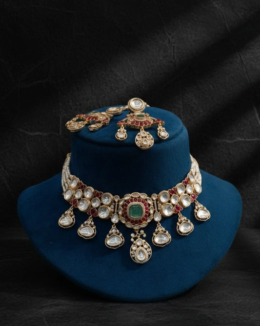 Classic Diva Ethnic Necklace Set Zestro