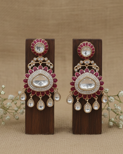 Elina Heritage Drop Earrings