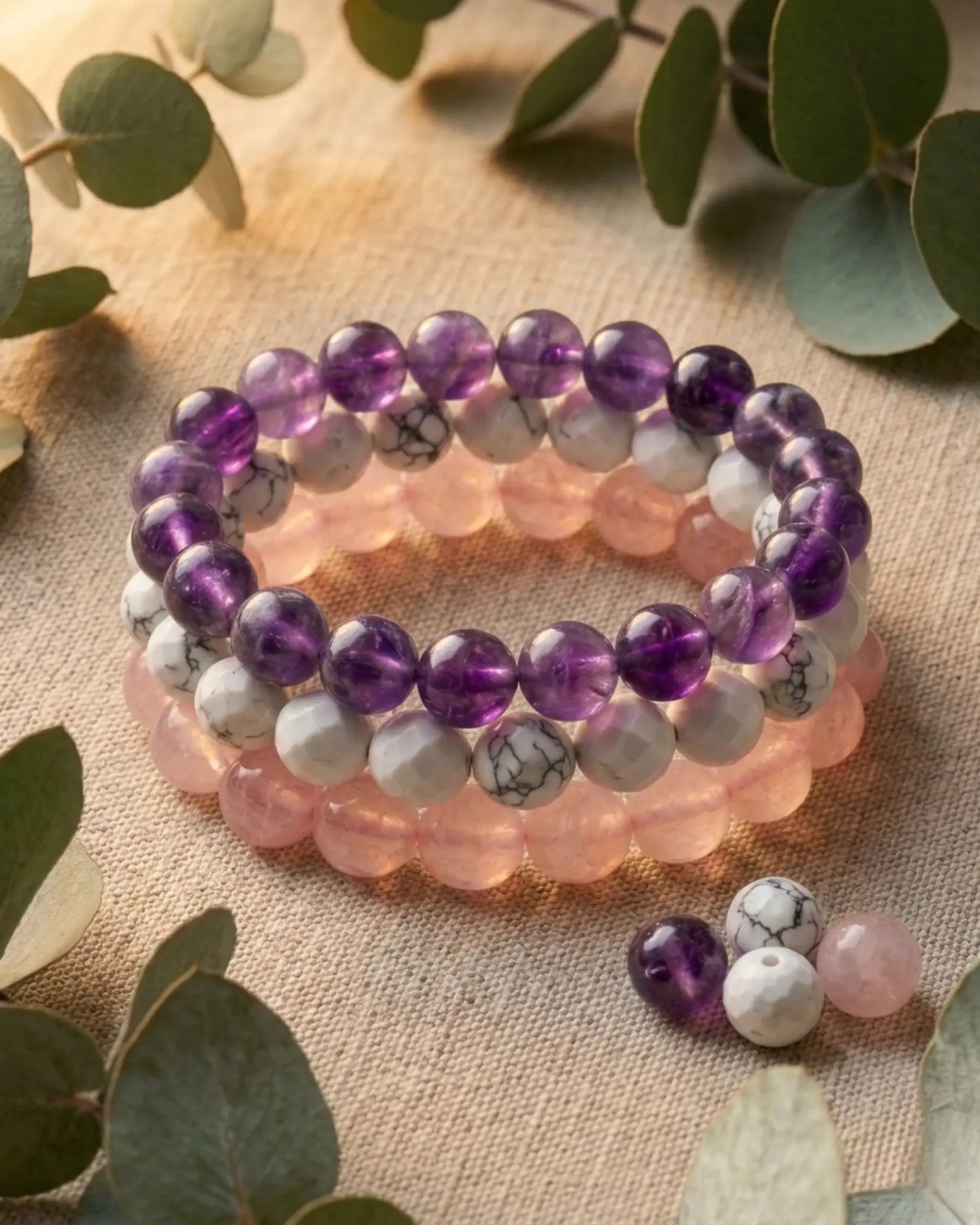 Harmonious & Emotional Healing Bracelet Stack Zestro