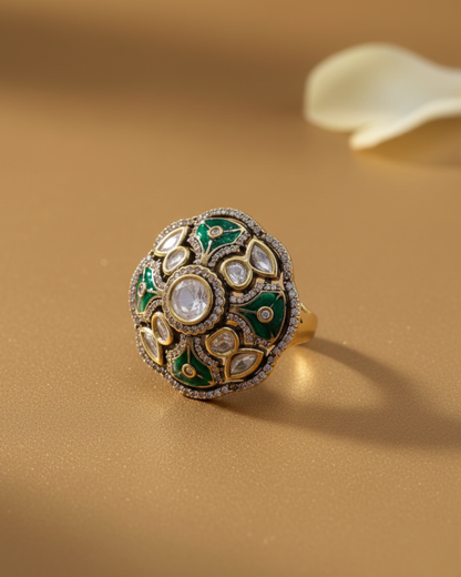 Imperial Kundan Ring
