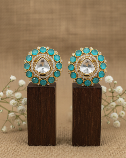 Mehar Polki Studs