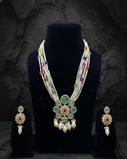 Navira Heritage Pendant Mala