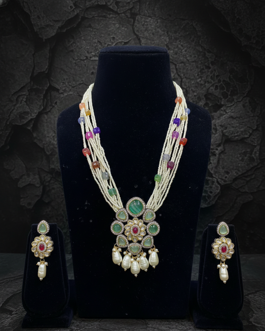 Navira Heritage Pendant Mala