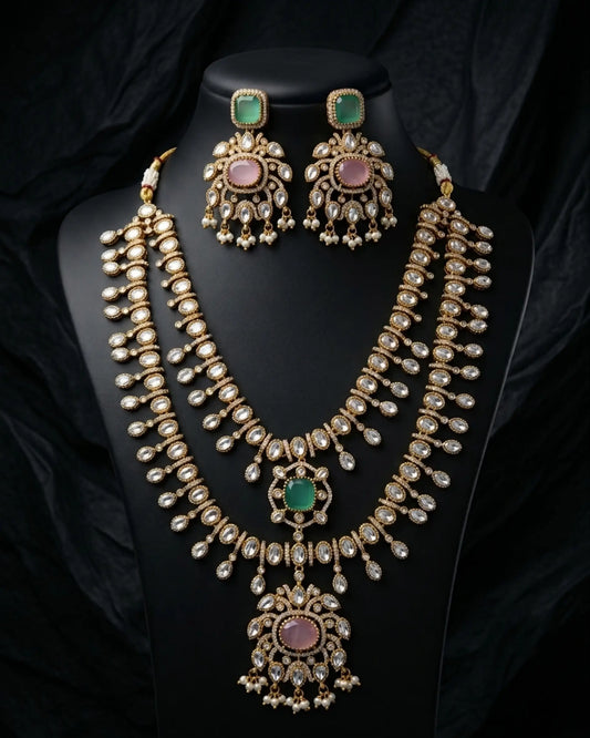 Nizm Dual Layered Necklace Set Zestro