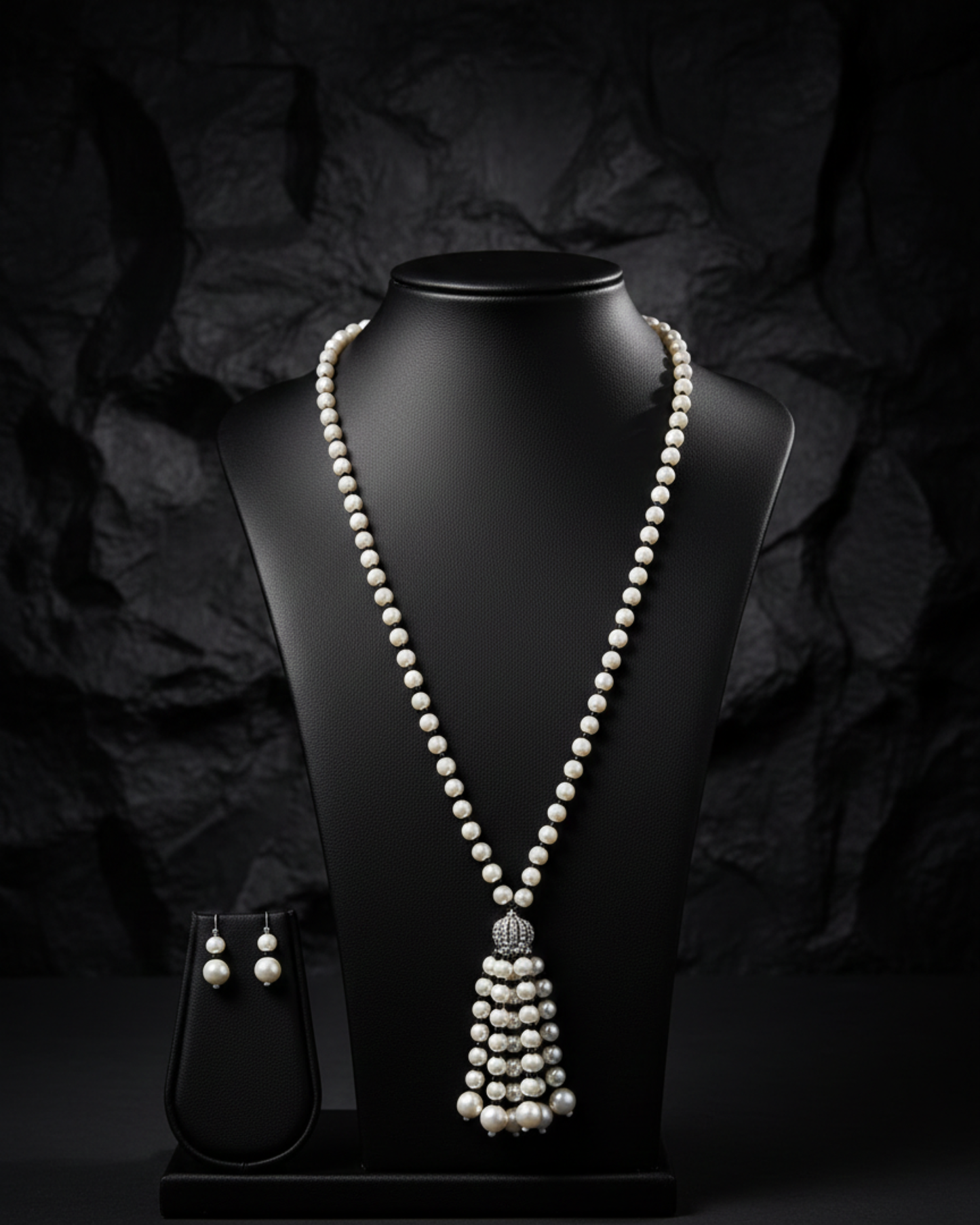 Pearl Fall Tassel Set