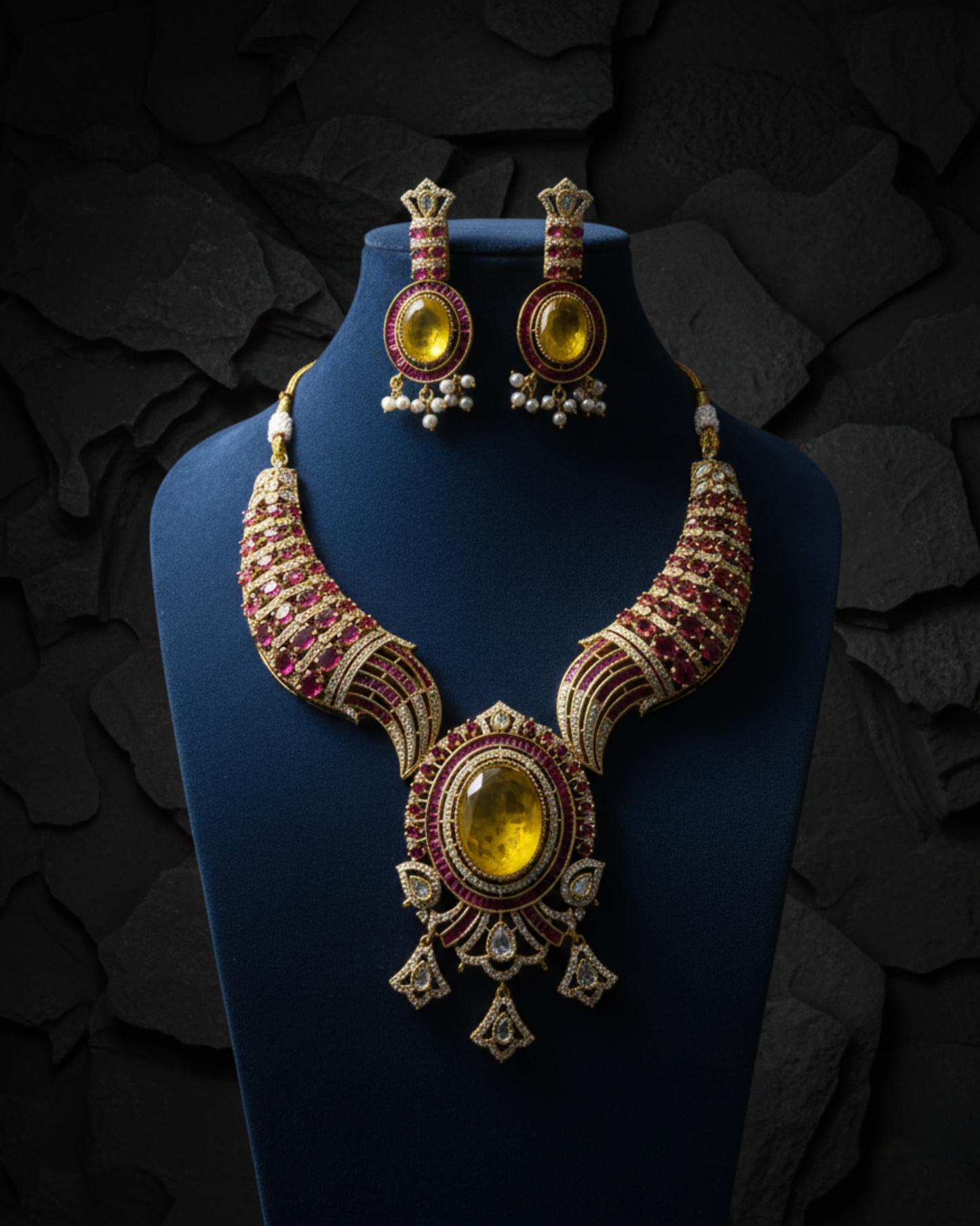 Rajwada Viraasat Necklace Set