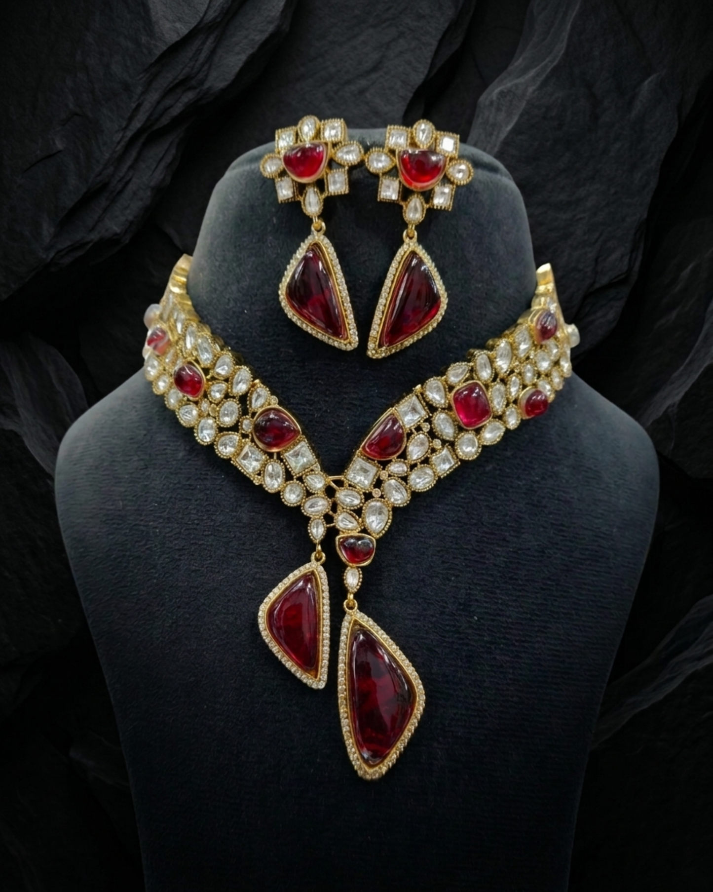 Royal Drop Necklace Set