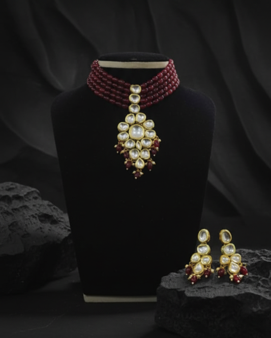 Ruhani Kundan Polki Choker