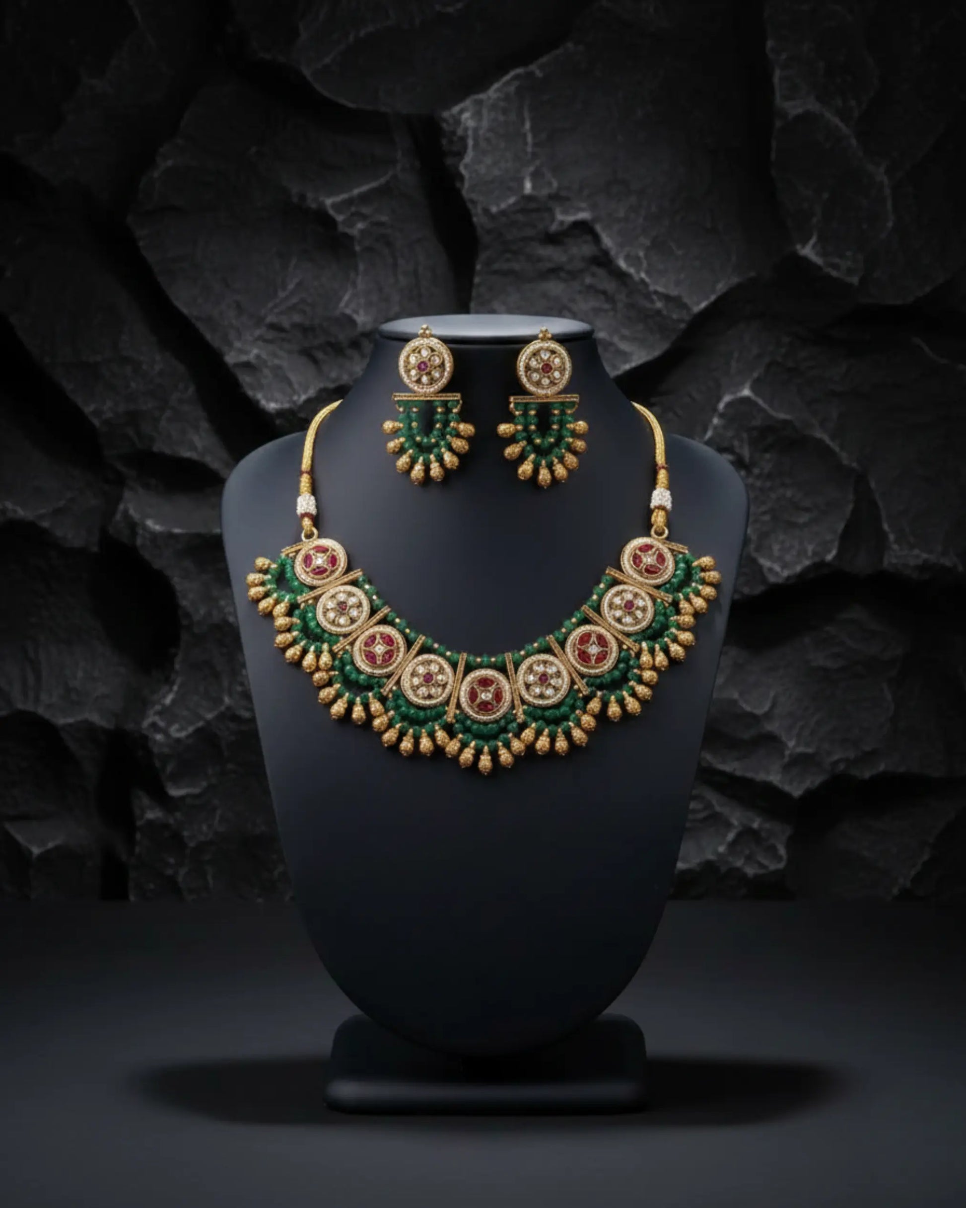 Samriddhi Heirloom Necklace Set Zestro