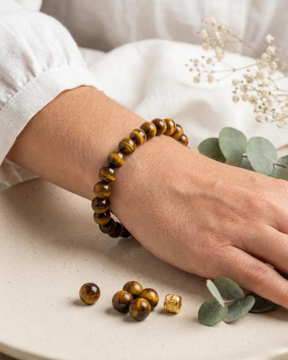 Shield Tiger’s Eye Bracelet Zestro
