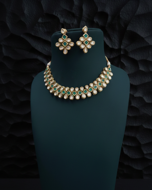 Siara Shimmer Kundan Set