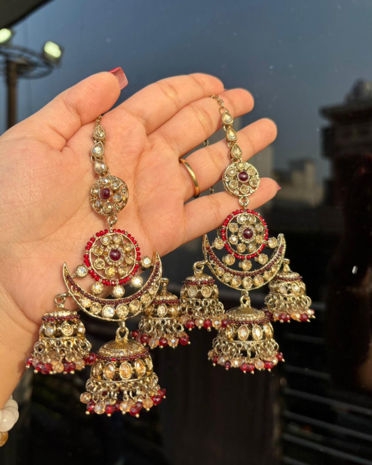 Aadhya Chand Jhumkas