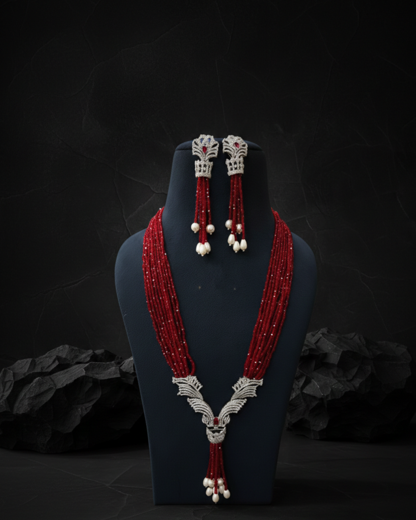 Aarvika Royale Beaded Neckpiece