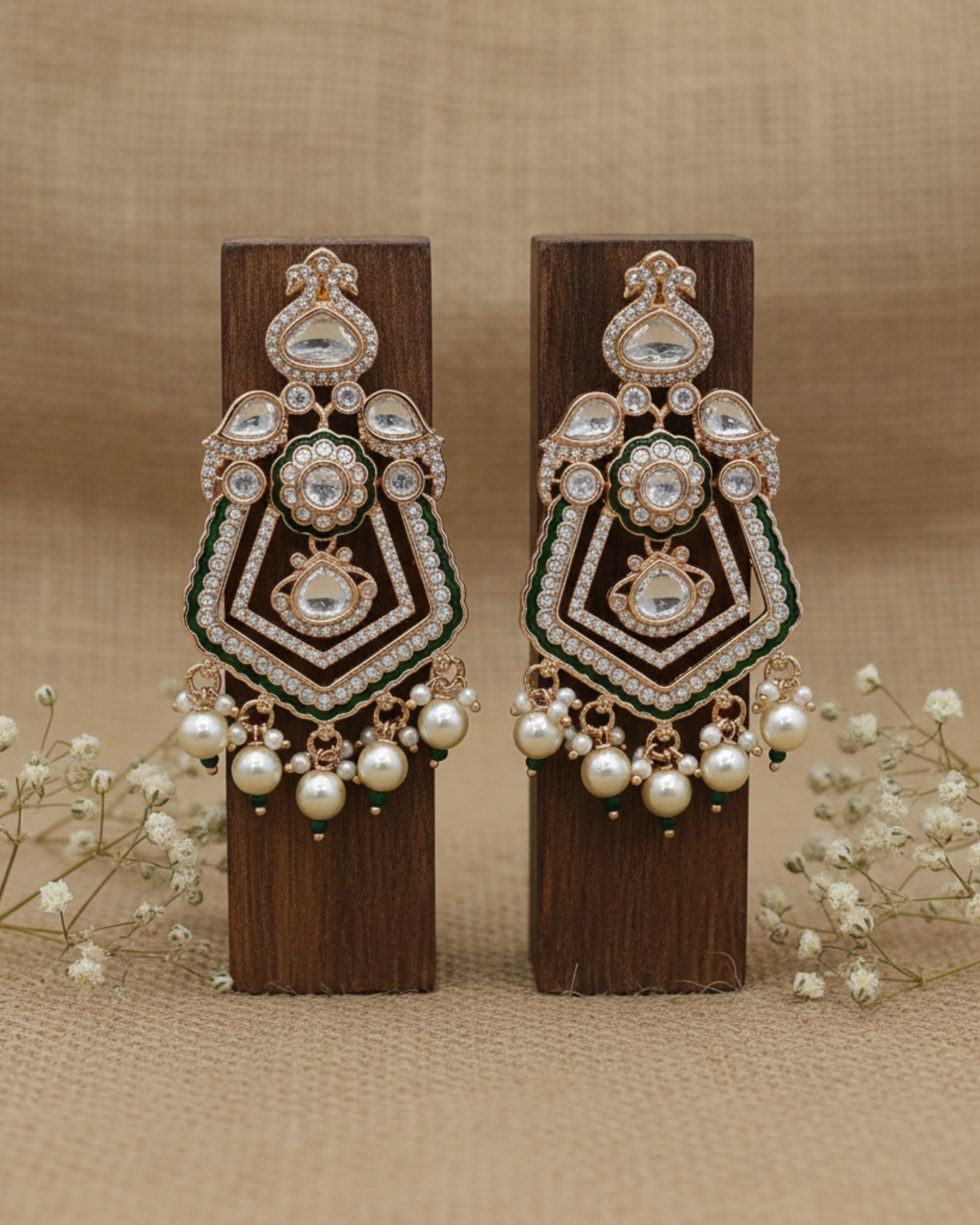 Eshita Royal Drop Earrings