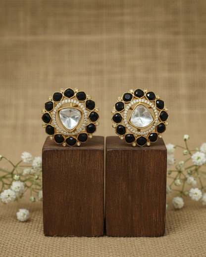 Mehar Polki Studs